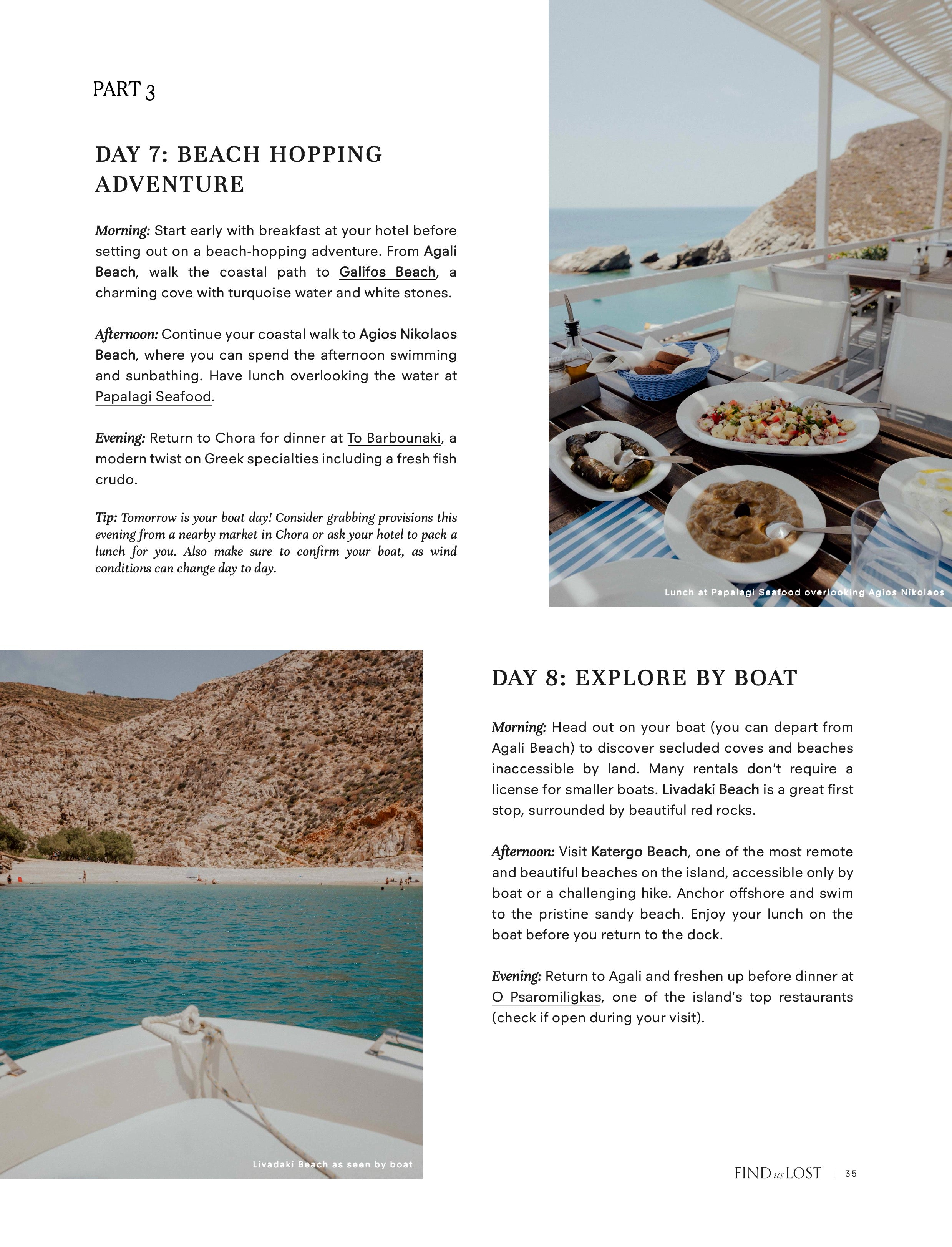 Greek Islands Digital Travel Guide - Find Us Lost Shop