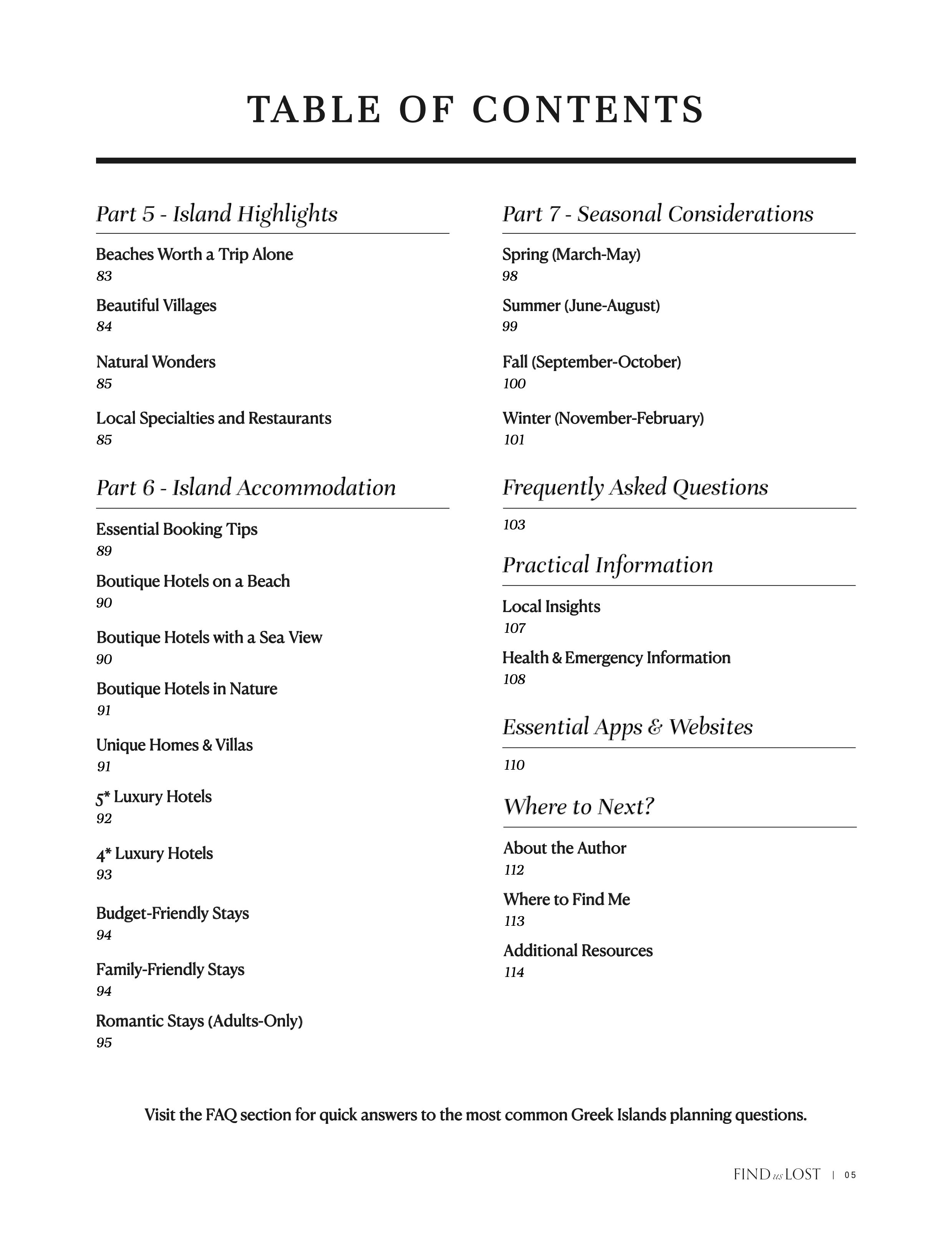 Greek Islands Digital Travel Guide - Find Us Lost Shop